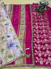 Printed Crepe Saree #F5941