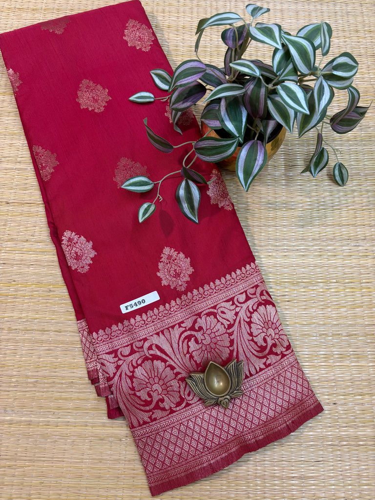 RawSilk Saree #F5490