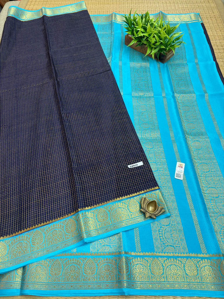 Pure Crepe Silk Saree #G30
