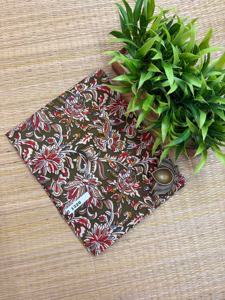 Kalamkari Semi Cotton #G1320