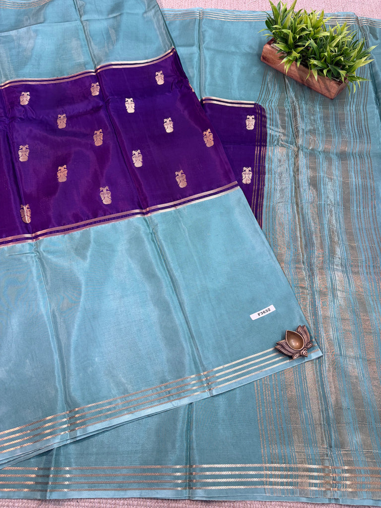 Semi Crepe Sarees #F3632