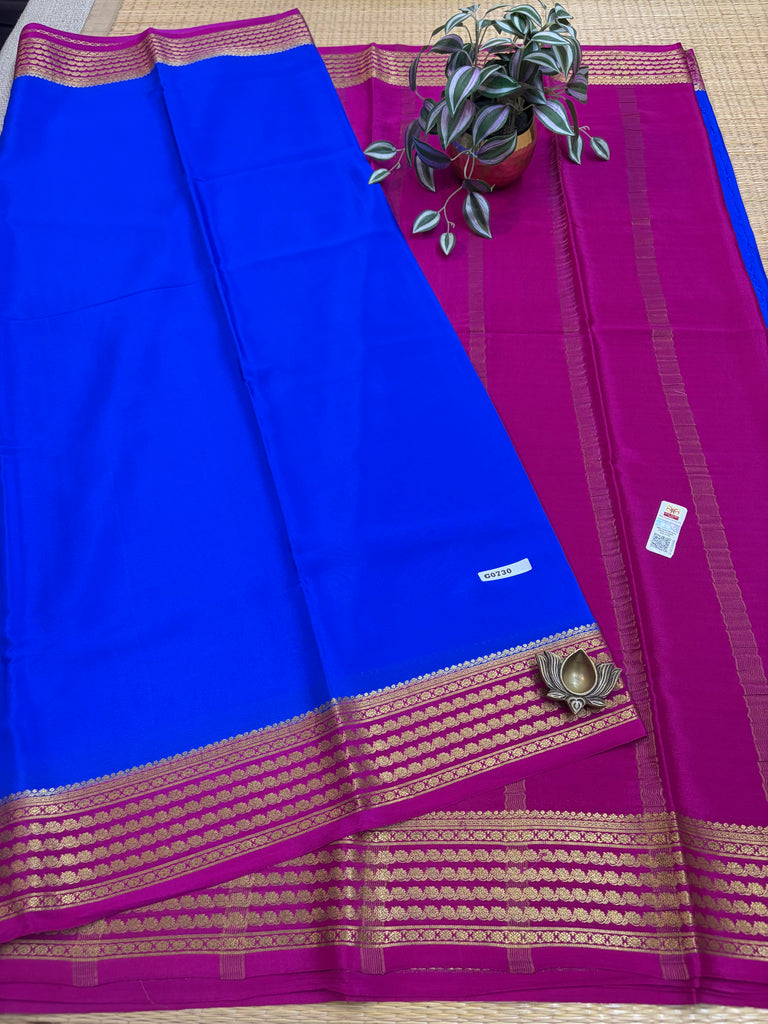 Pure Crepe Silk Saree #G730