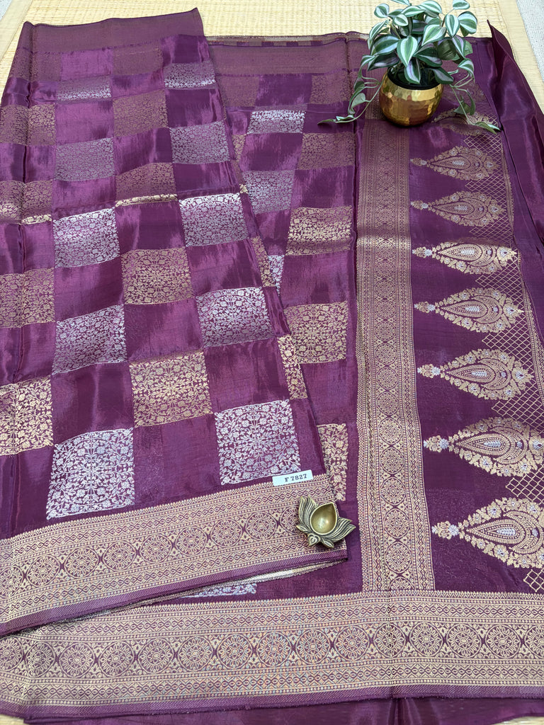 Semi Crepe Sarees #F7827