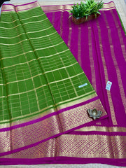 Pure Crepe Silk Saree #G1951