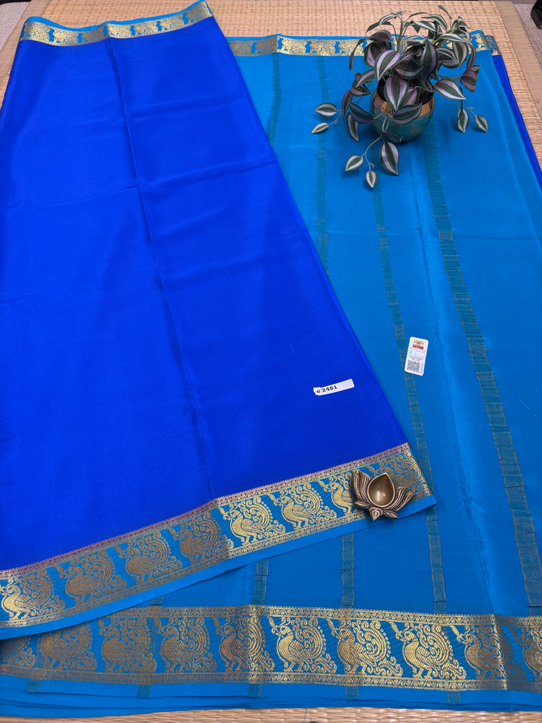 Pure Crepe Silk Saree #G2481