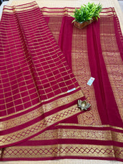 Pure Crepe Silk Saree #G2367