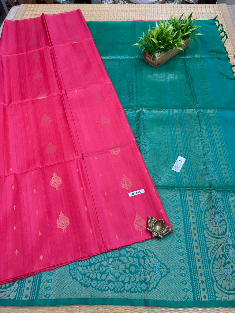 Pure Soft Silk Saree #D7254