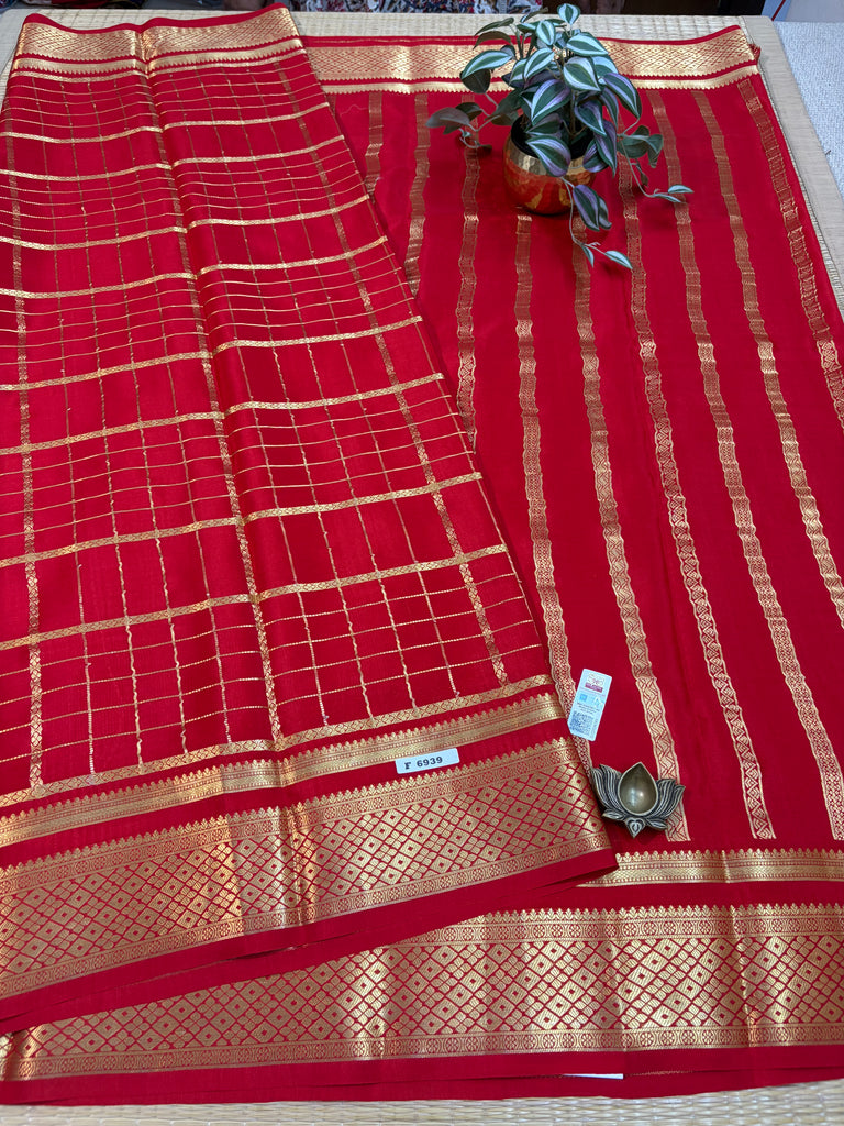 Pure Crepe Silk Saree #F6939