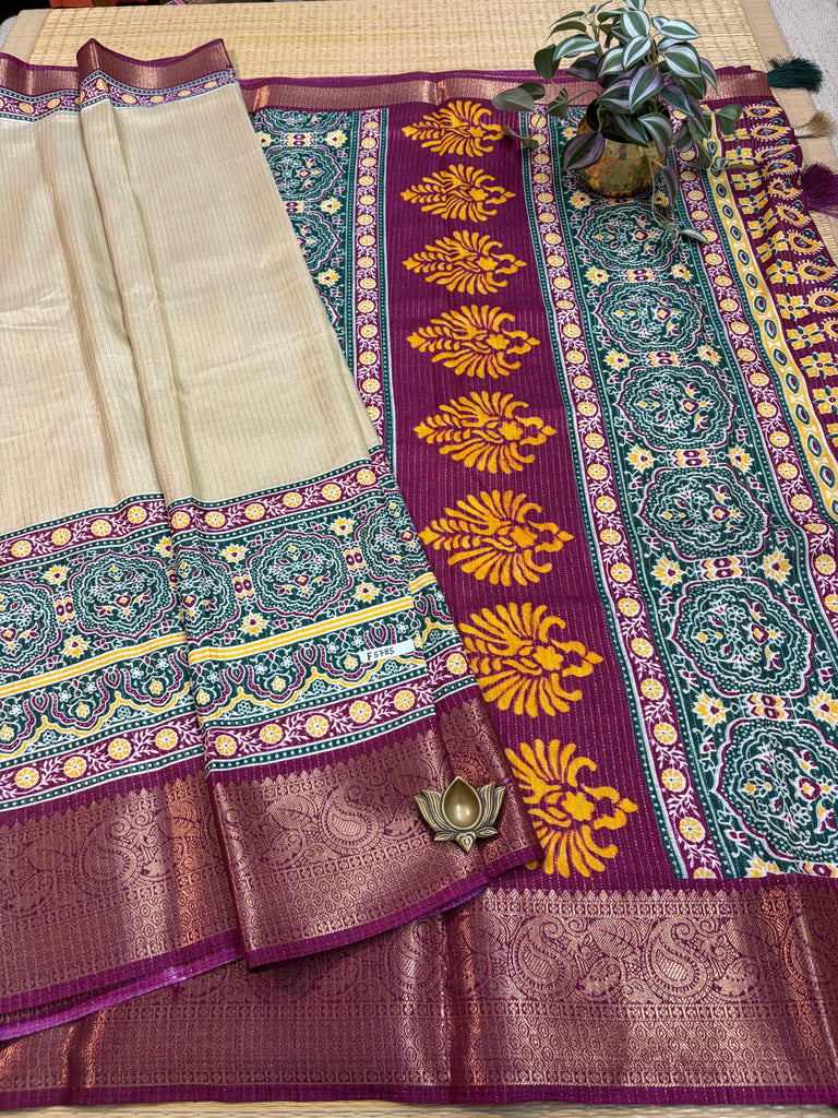 Dola Printed Silk #F5785