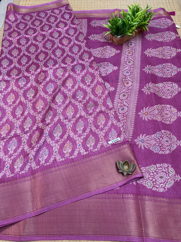 Dola Printed Silk #F9333