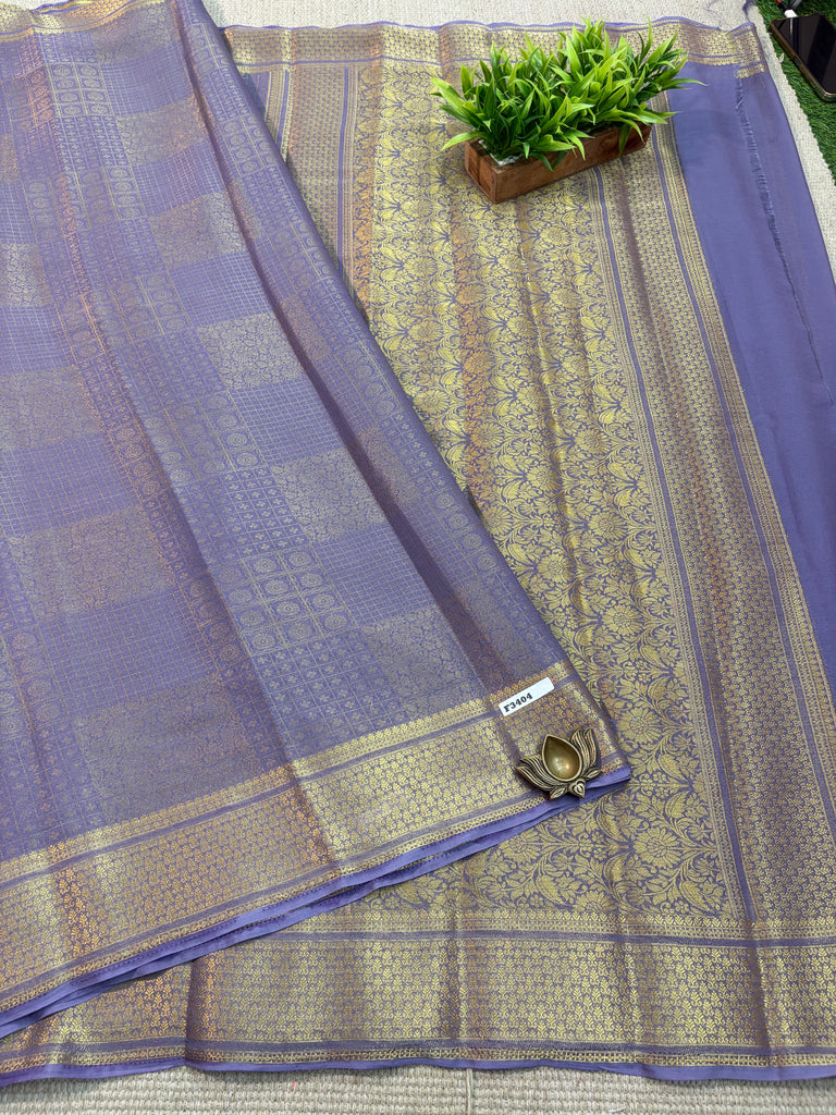 Brocade Semi Georgette #F3404