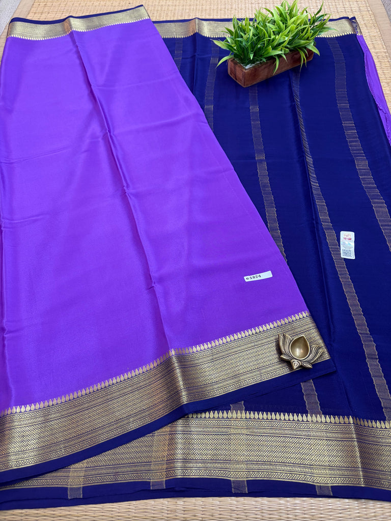 Pure Crepe Silk Saree #G1874