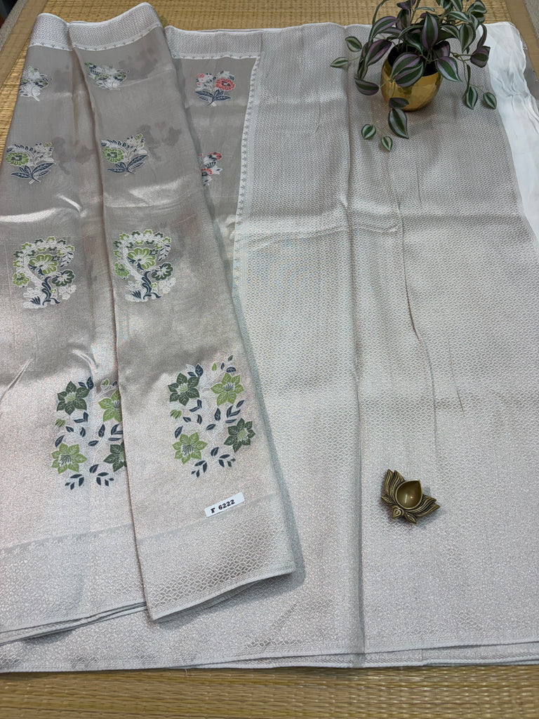 Tissue Banaras Semi Silk #F6222
