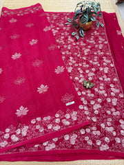 Semi Banarasi Georgette #F4450