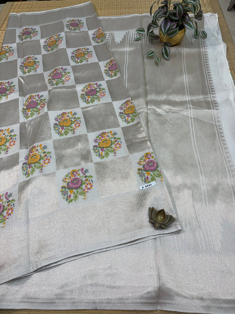 Tissue Banaras Semi Silk #F6221