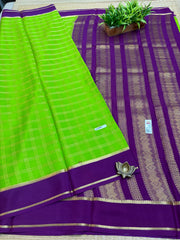 Pure Crepe Silk Saree #G1967