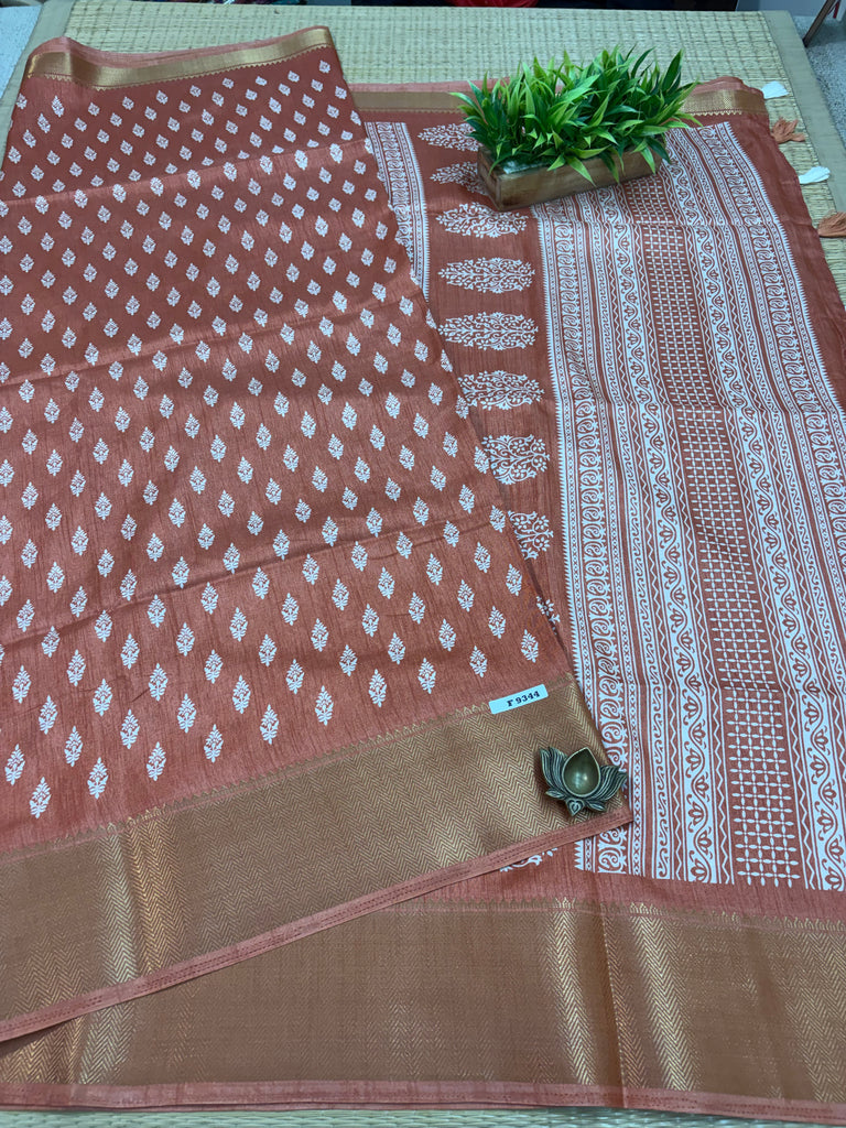 Dola Printed Silk #F9344