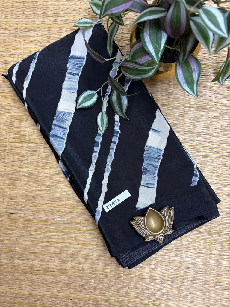 Printed Crepe Silk #F1471