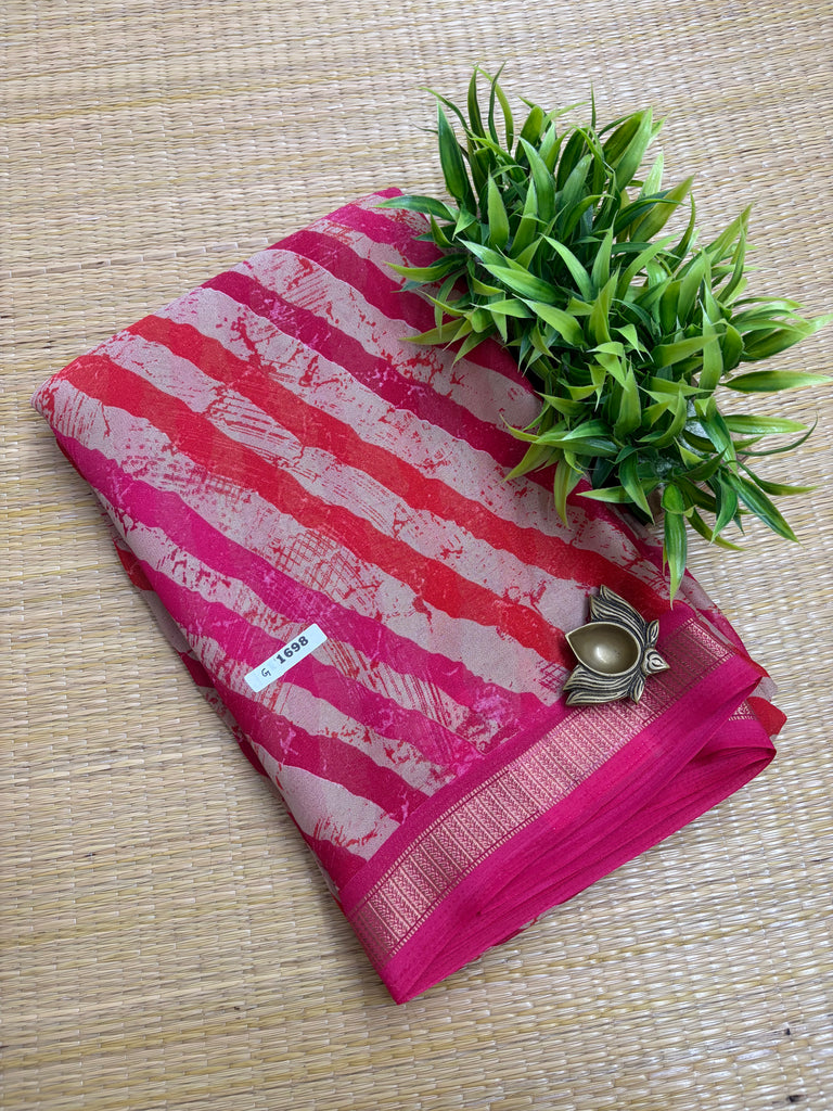 Designer Synthetic Saree#G1698