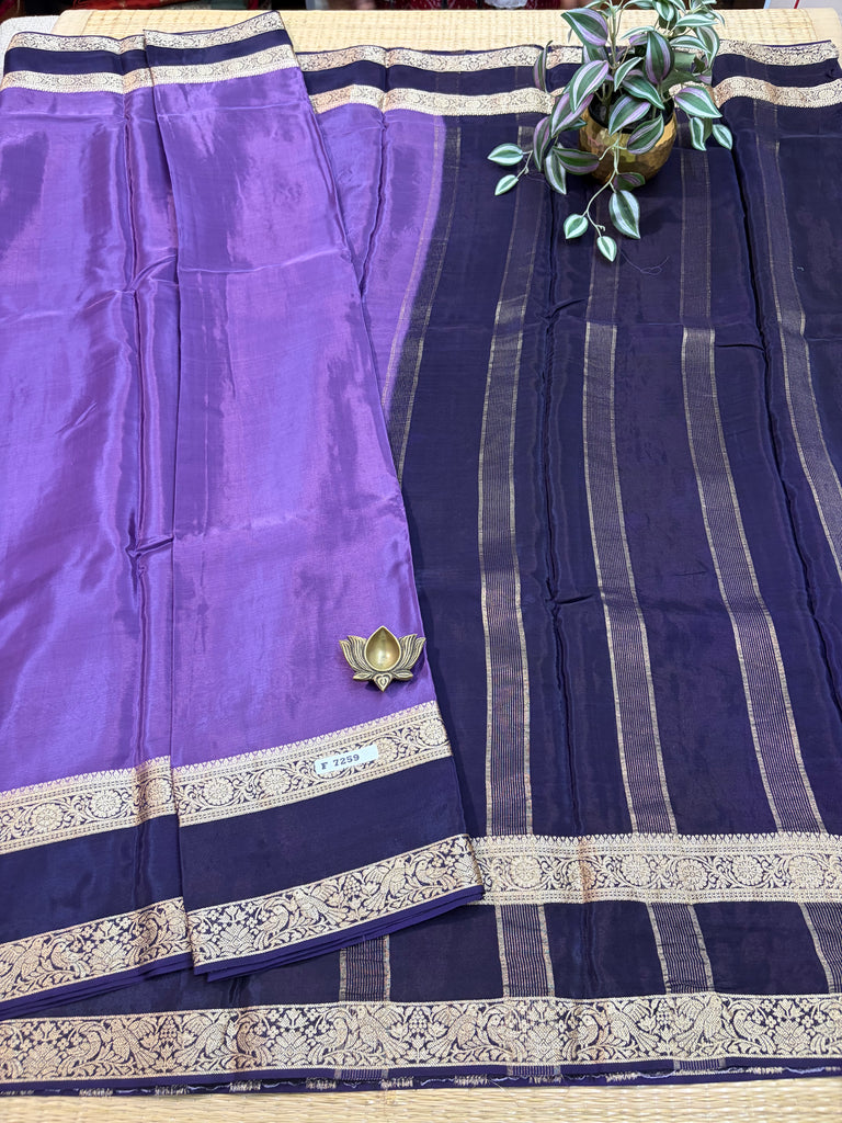 Semi Crepe Sarees #F7259