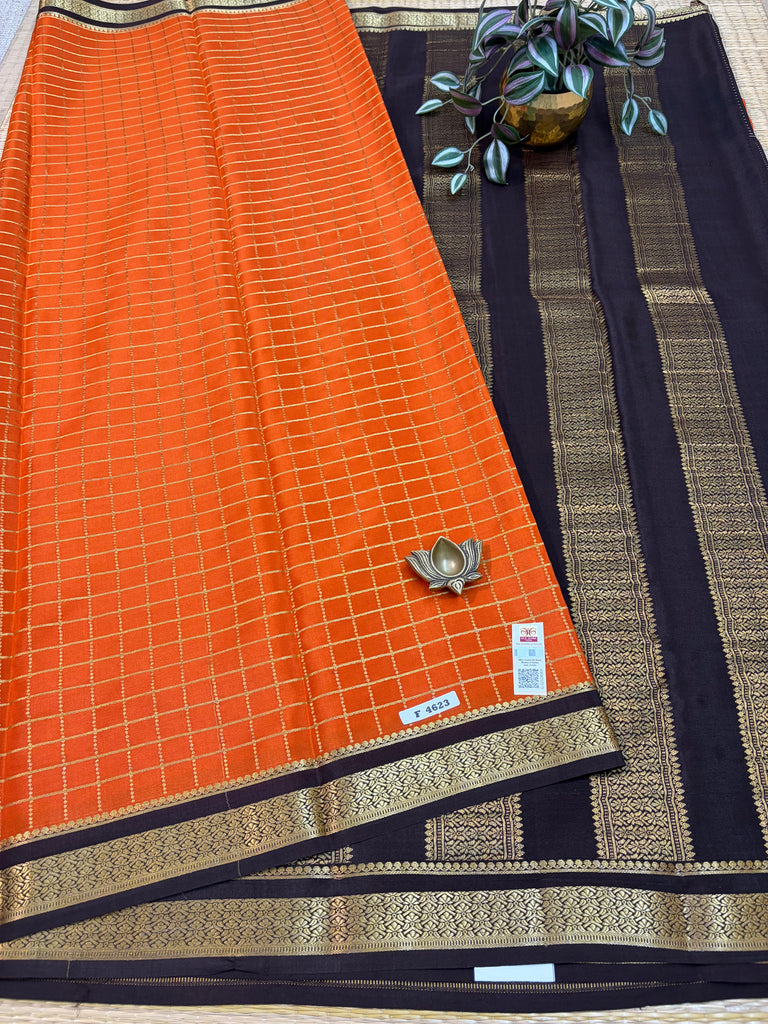 Pure Crepe Silk Saree #F4623