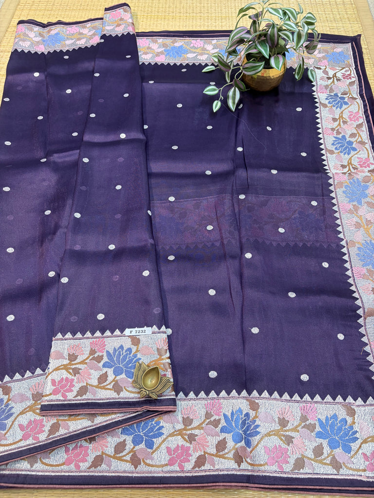 Tissue Banaras Semi Silk #F7232