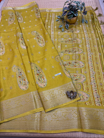 Mass Crepe Sarees #F7505
