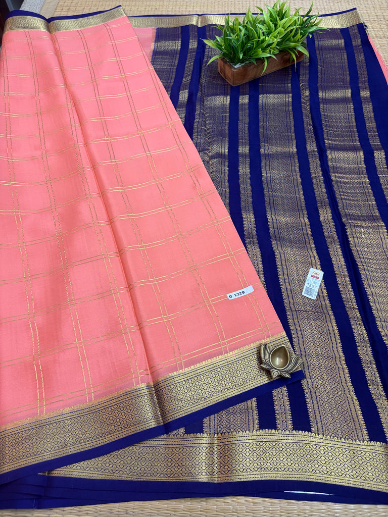 Pure Crepe Silk Saree #G1379