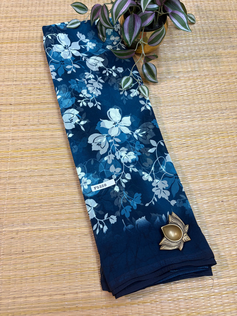 Georgette Sarees #F5320