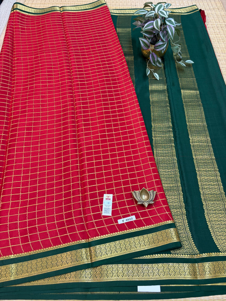 Pure Crepe Silk Saree #F4622