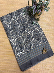Kashmiri Printed Silk #F9496