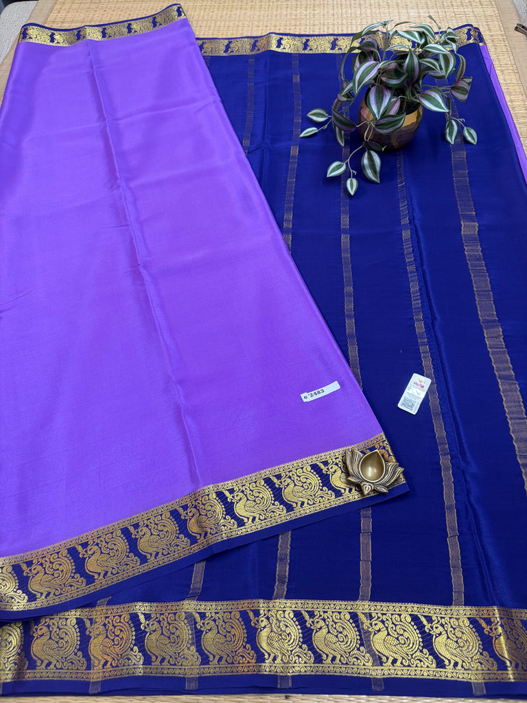 Pure Crepe Silk Saree #G2483