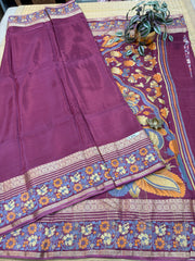 Semi Crepe Sarees #F4592