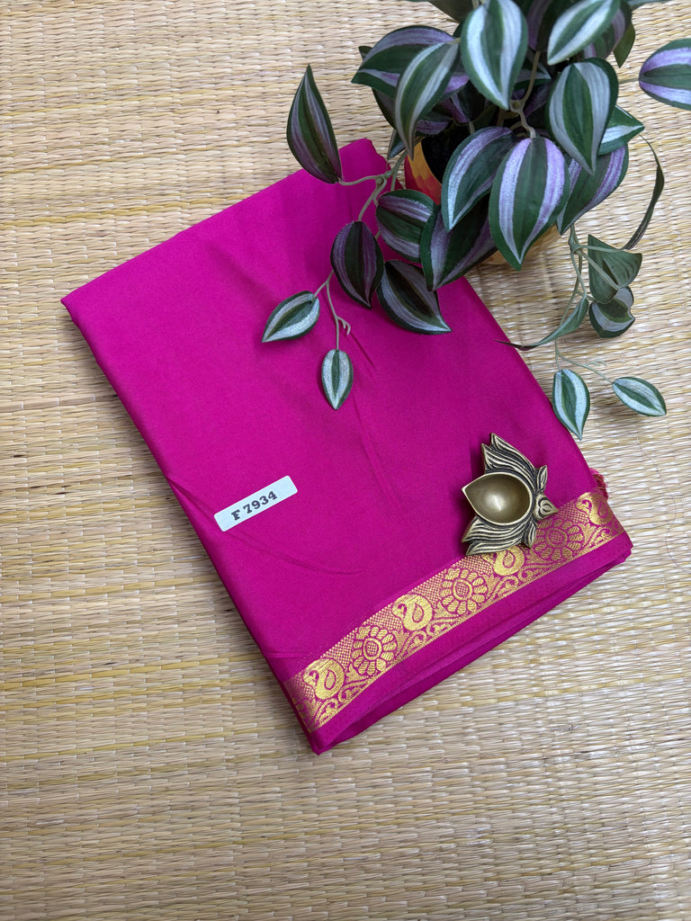 Semi Crepe Sarees # F7934