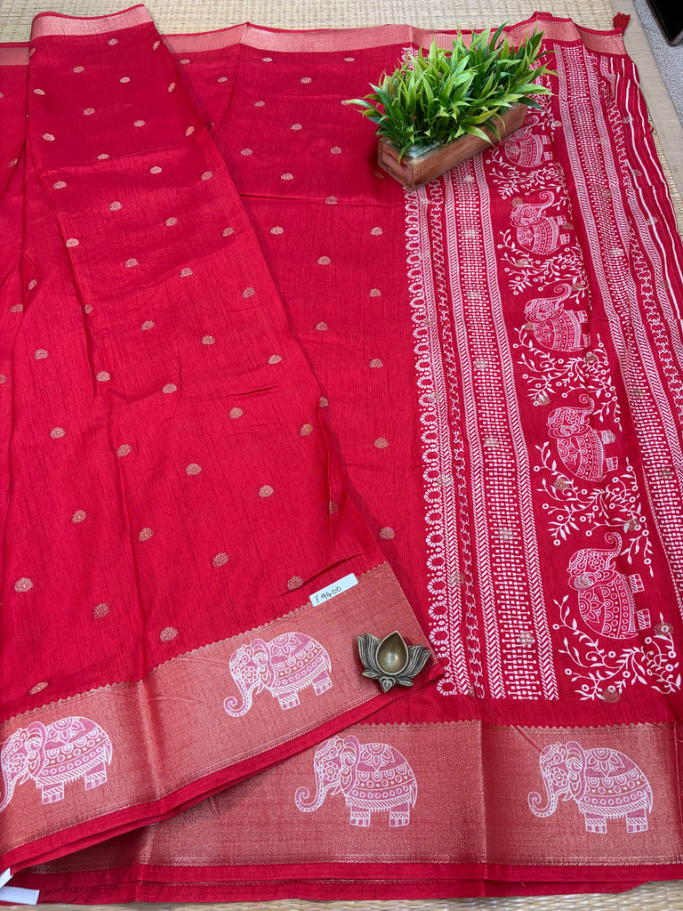 Dola Printed Silk #F9400