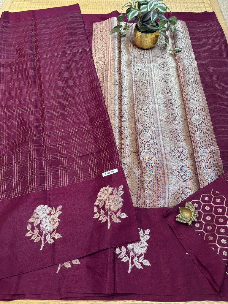 RawSilk Saree # F6689