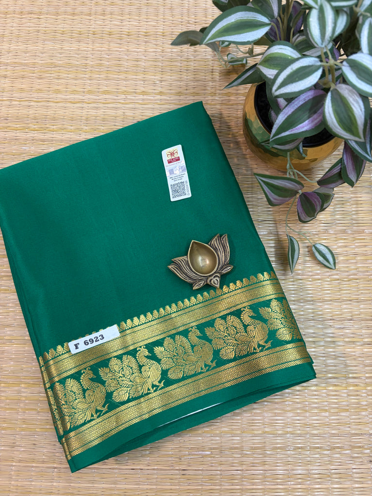 Pure Crepe Silk Saree #F6923
