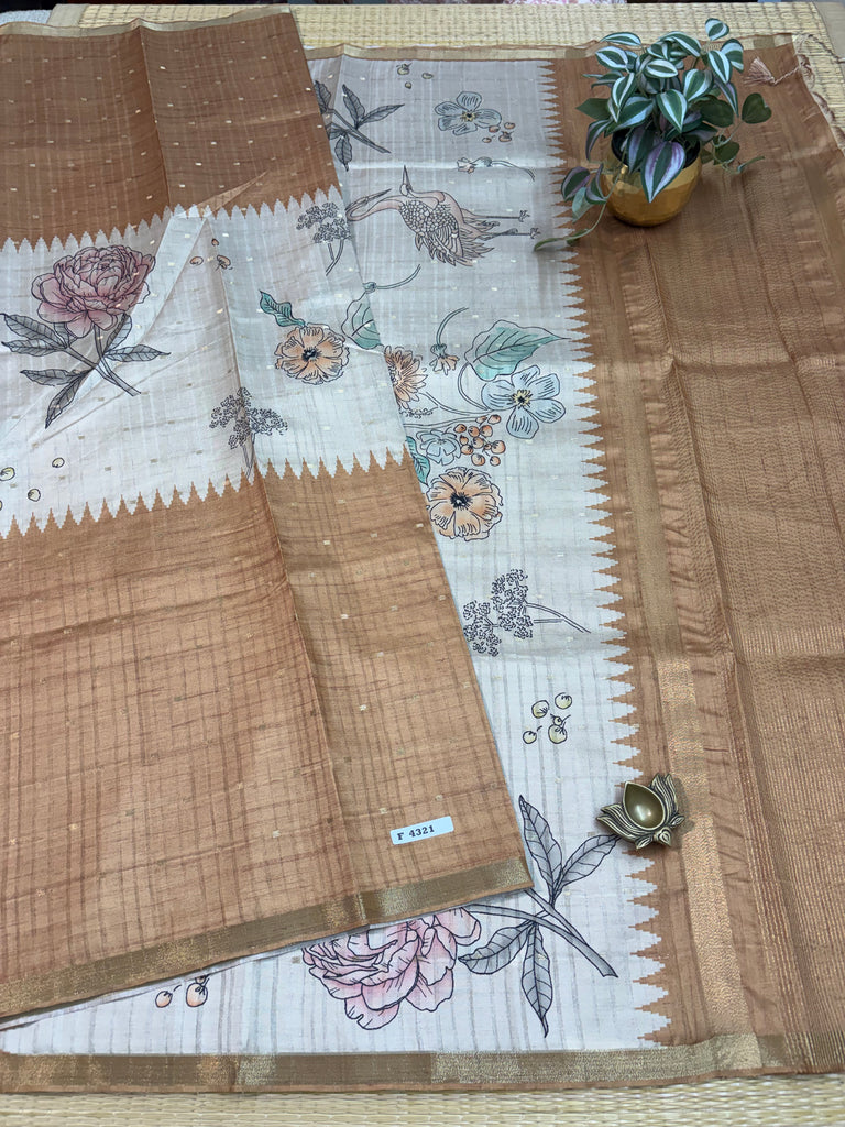 Mutka Tussar Silk#F4321