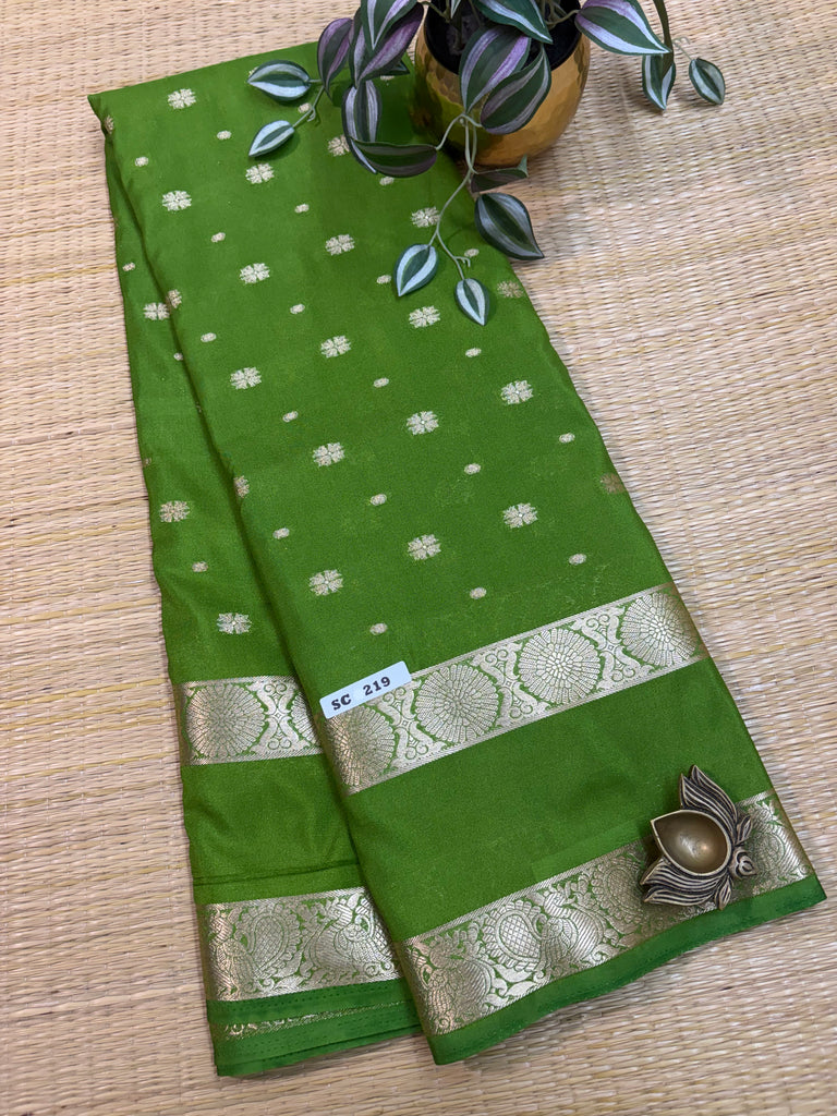 Semi Crepe Sarees #SC219