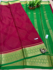 Pure Crepe Silk Saree #F2176