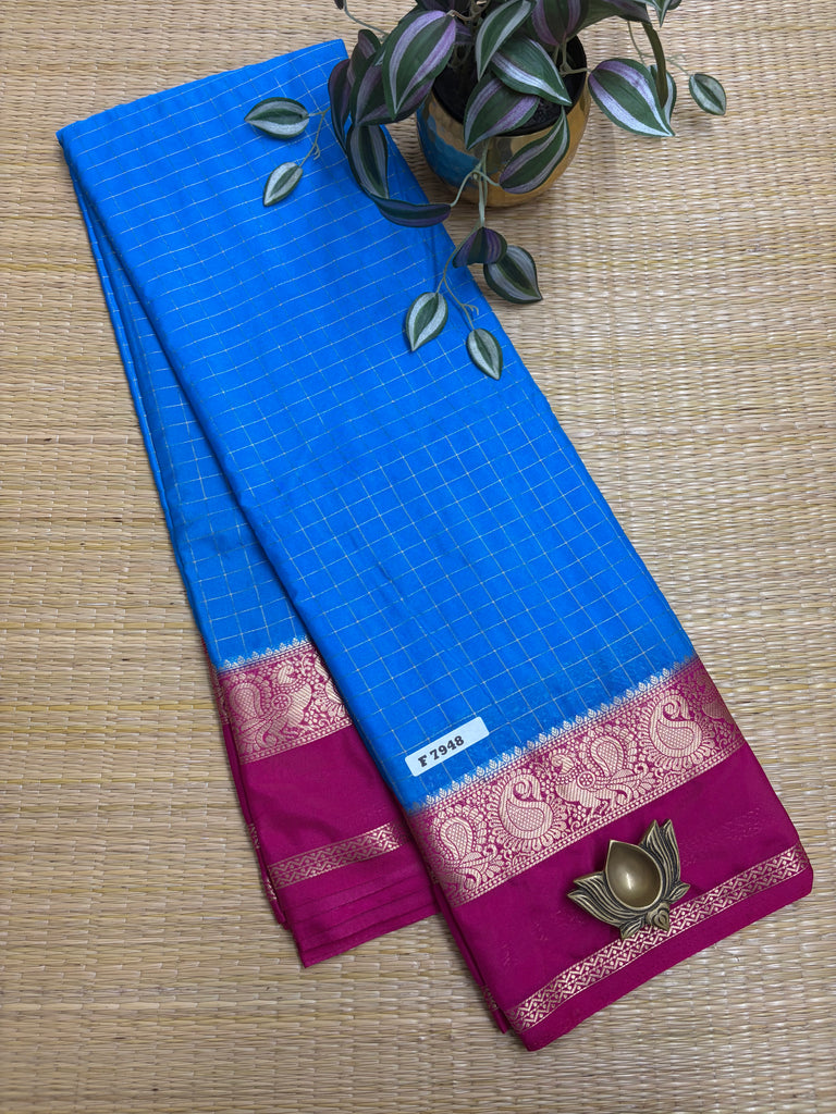 Semi Crepe Sarees # F7984