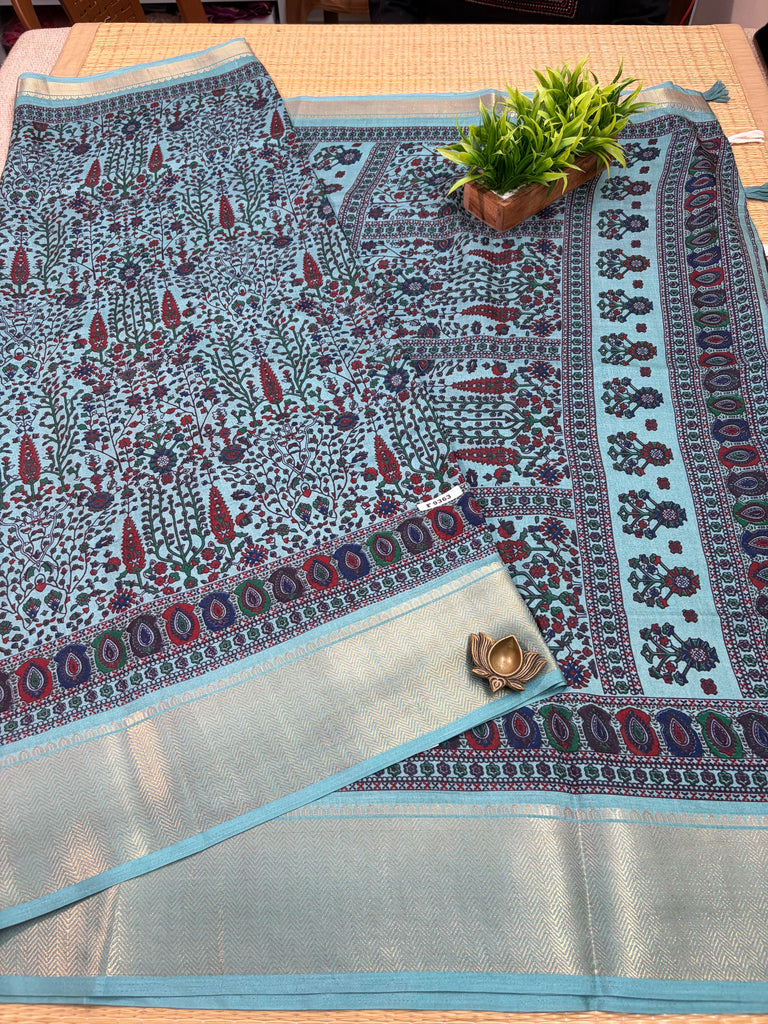 Dola Printed Silk #F9363