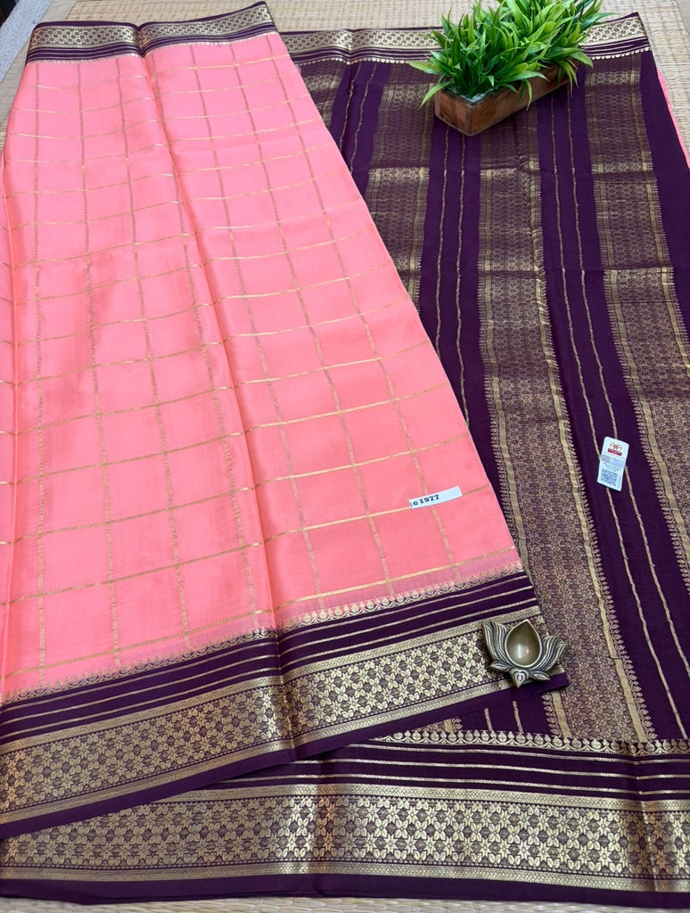Pure Crepe Silk Saree #G1977