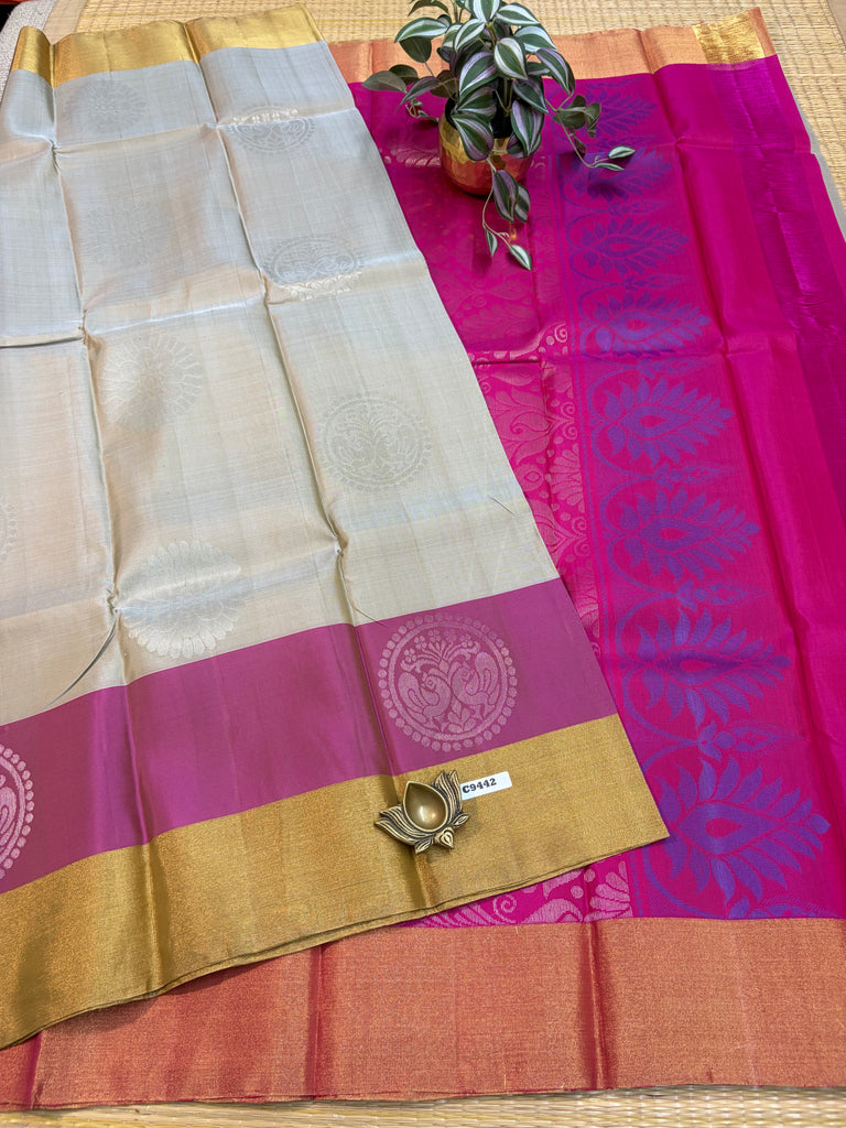 Silk Mix Sarees #C9442