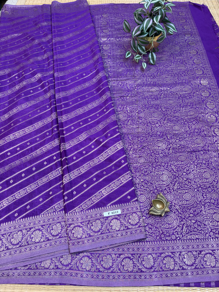 Semi Banarasi Georgette #F4217