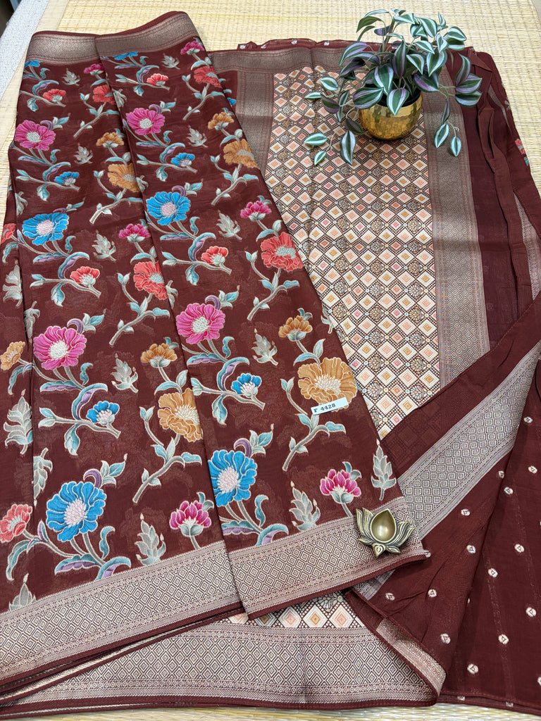 Organza Saree # F4428