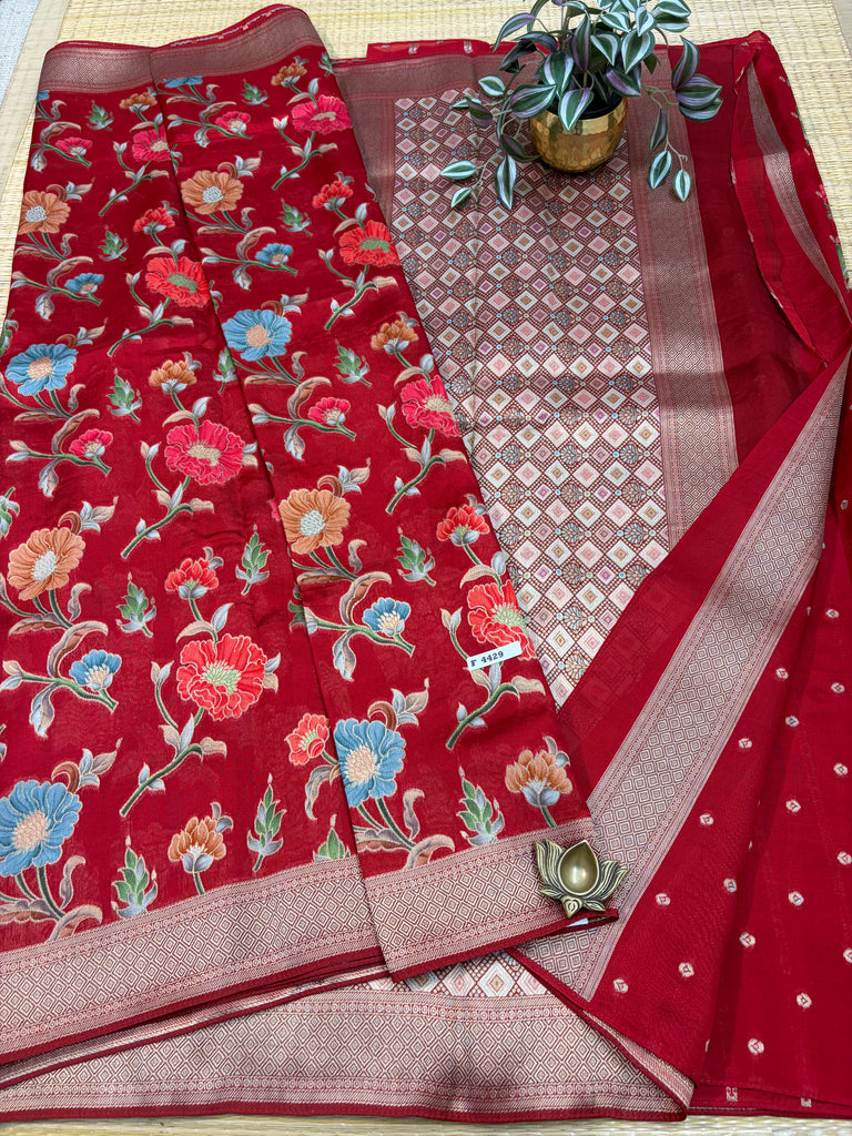 Organza Saree # F4429