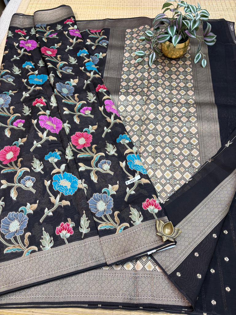 Organza Saree # F4427