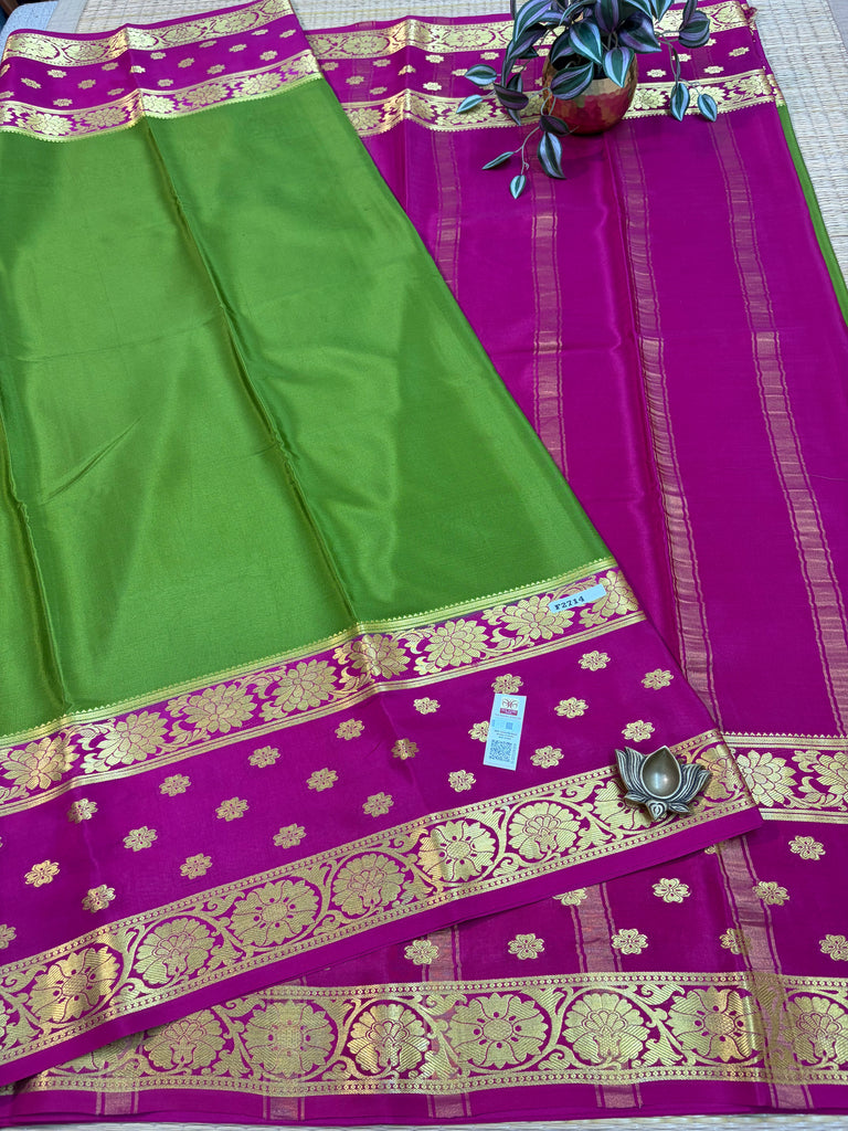 Pure Crepe Silk Saree #F2714