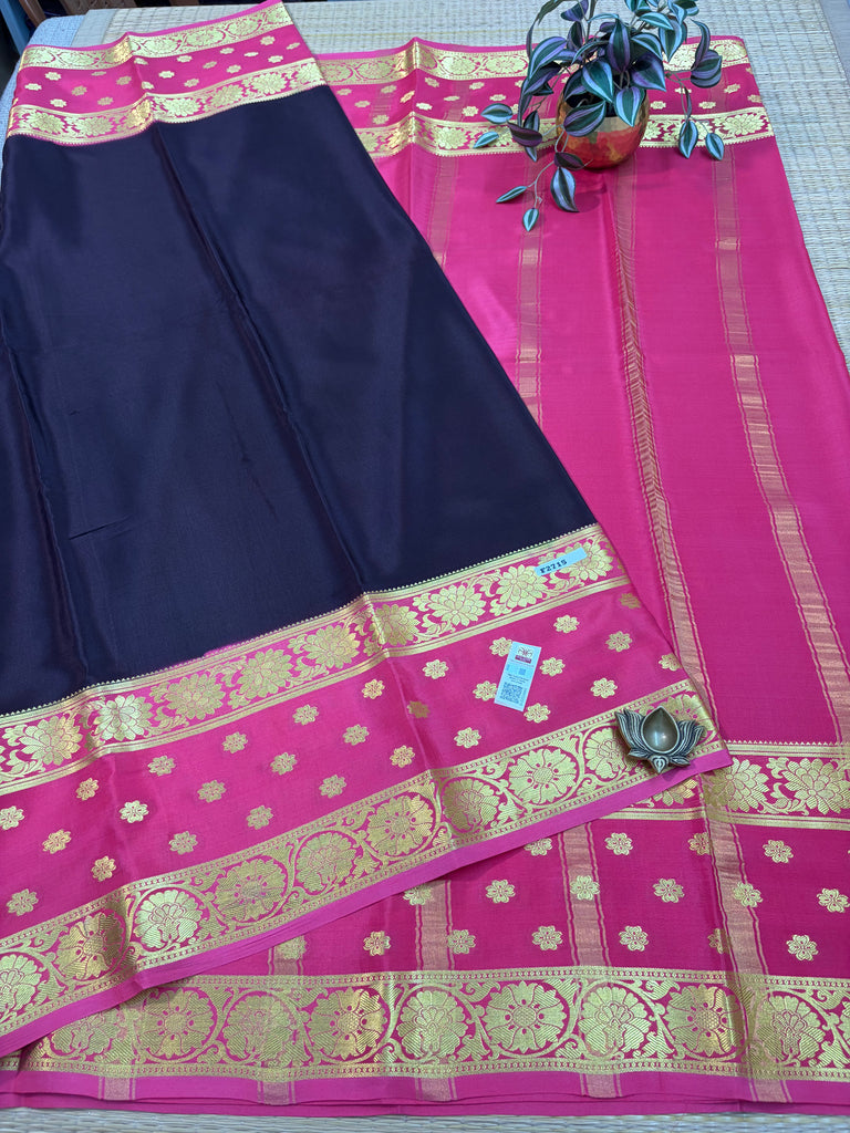 Pure Crepe Silk Saree #F2715